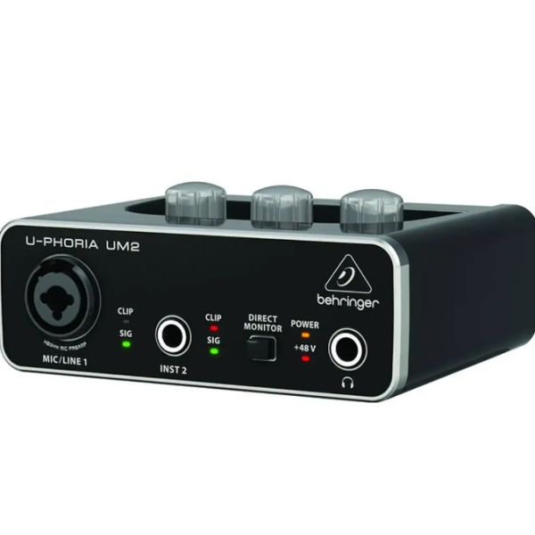 Комплект для звукозапису BEHINGER U-PHORIA STUDIO Комплект для звукозапису BEHINGER U-PHORIA STUDIO