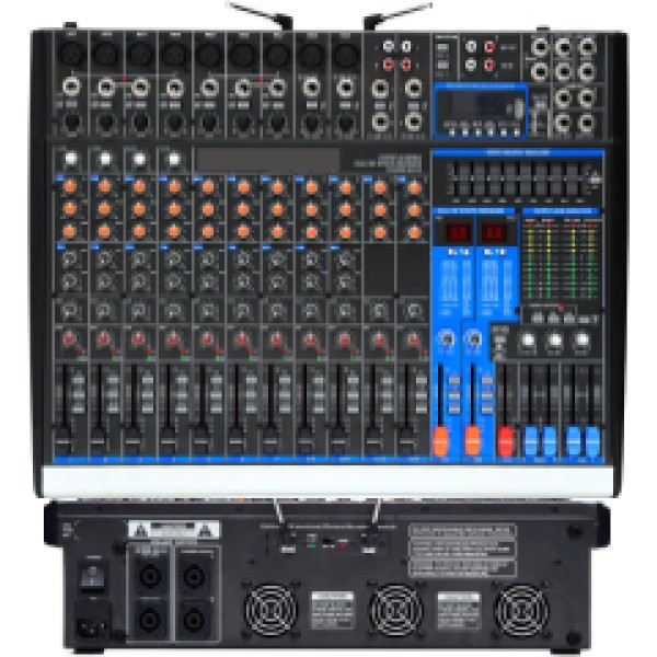 Активний мікшерний пульт BIG DIGPMX3 – 2 × 600W (8Ω) + 2 × 350W (4Ω) Активний мікшерний пульт BIG DIGPMX3 – 2 × 600W (8Ω) + 2 × 350W (4Ω)