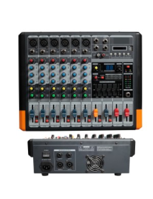 Активний мікшерний пульт BIG PM6 - FX99USBEQ 2 * 250W Активний мікшерний пульт BIG PM6 - FX99USBEQ 2 * 250W