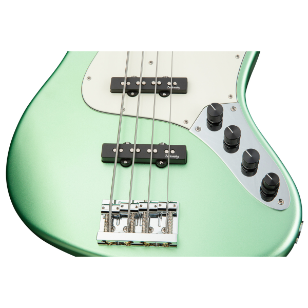 Бас-гітара SADOWSKY MetroLine 21-Fret Vintage J/J Bass, Alder (Solid Sage Green Metallic Satin)