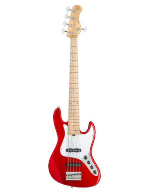 Бас-гітара SADOWSKY MetroExpress 21-Fret Vintage J / J Bass, 5-String (Candy Apple Red Metallic)