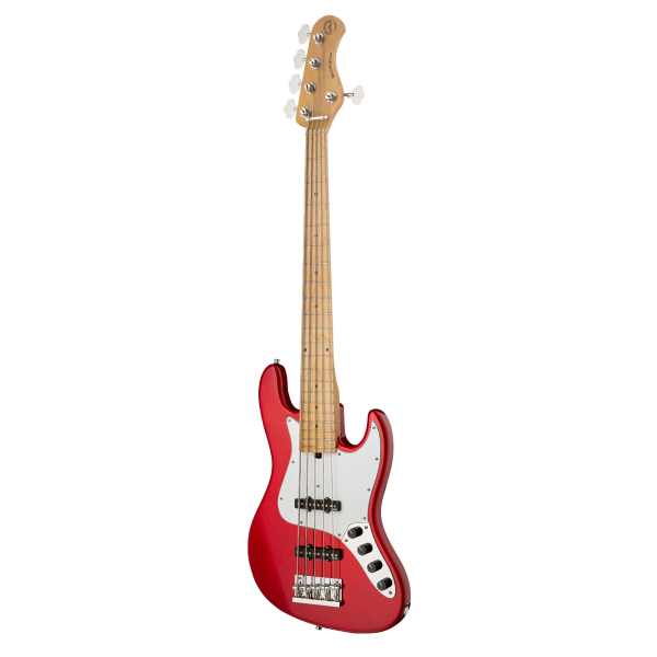 Бас-гітара SADOWSKY MetroExpress 21-Fret Vintage J / J Bass, 5-String (Candy Apple Red Metallic)
