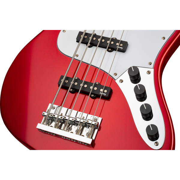 Бас-гітара SADOWSKY MetroExpress 21-Fret Vintage J / J Bass, 5-String (Candy Apple Red Metallic)