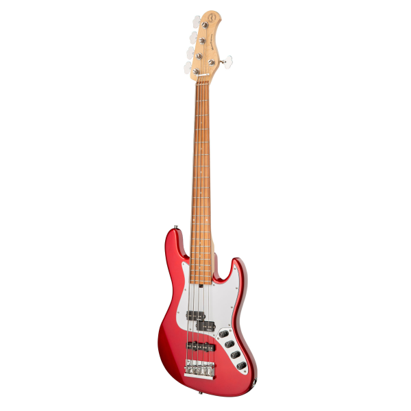 Бас-гітара SADOWSKY MetroExpress 21-Fret Hybrid P / J Bass, Morado, 5-String (Candy Apple Red Metall