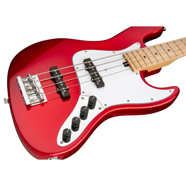 Бас-гітара SADOWSKY MetroExpress 21-Fret Vintage J / J Bass, Maple, 4-String (Candy Apple Red Metall