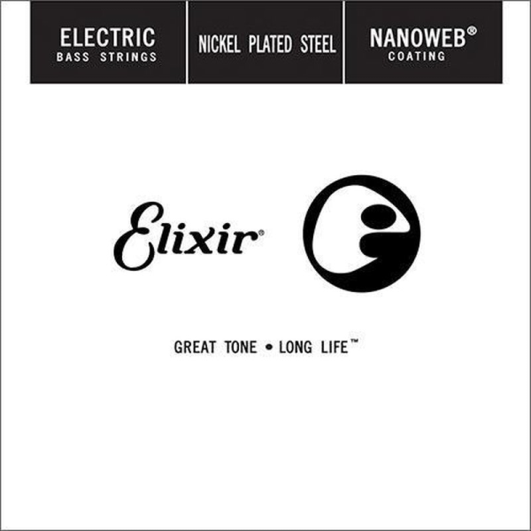 Одиночна струна для бас-гітари Elixir Bass SS NW 085 Sgl