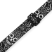 Гітарний ремінь LEVY'S MP2CAL-003 2″ Poly Calaca Guitar Strap – Skulls
