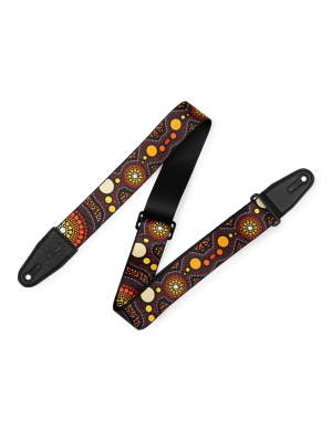 Гітарний ремінь LEVY'S MP2DU-002 2″ Down Under Series Poly Guitar Strap - Sunset
