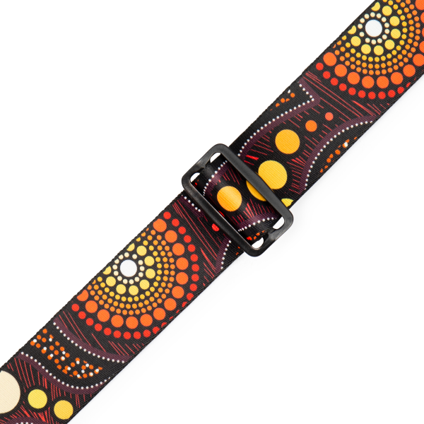 Гітарний ремінь LEVY'S MP2DU-002 2″ Down Under Series Poly Guitar Strap - Sunset
