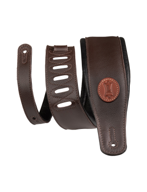 Гітарний ремінь LEVY'S MSS2-4-DBR Signature Legacy Series (Dark Brown)