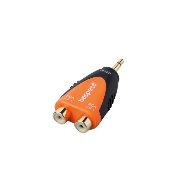 Перехідник 2xRCA to Jack 3.5 Bespeco SLAD375