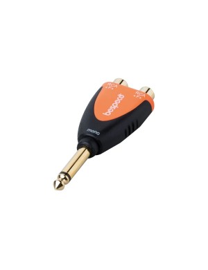Переходник 2xRCA to Jack 6.3 Bespeco SLAD365 Переходник 2xRCA to Jack 6.3 Bespeco SLAD365