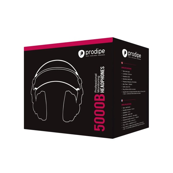Студійні навушники Prodipe 5000B Студійні навушники Prodipe 5000B
