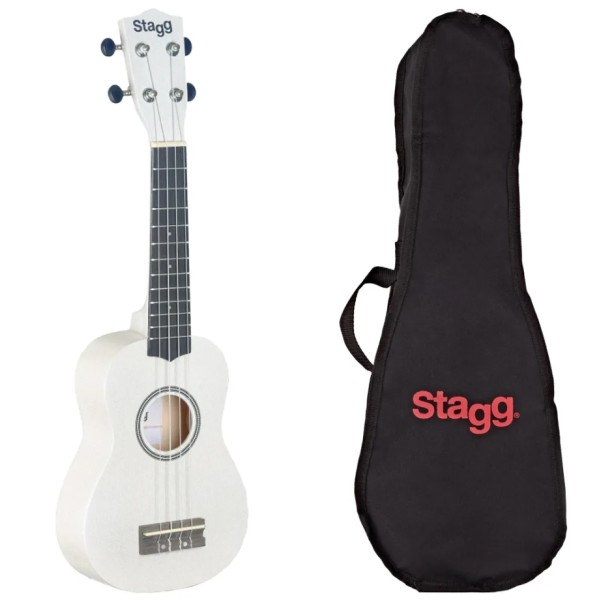 Укулеле сопрано STAGG US-WHITE Укулеле сопрано STAGG US-WHITE