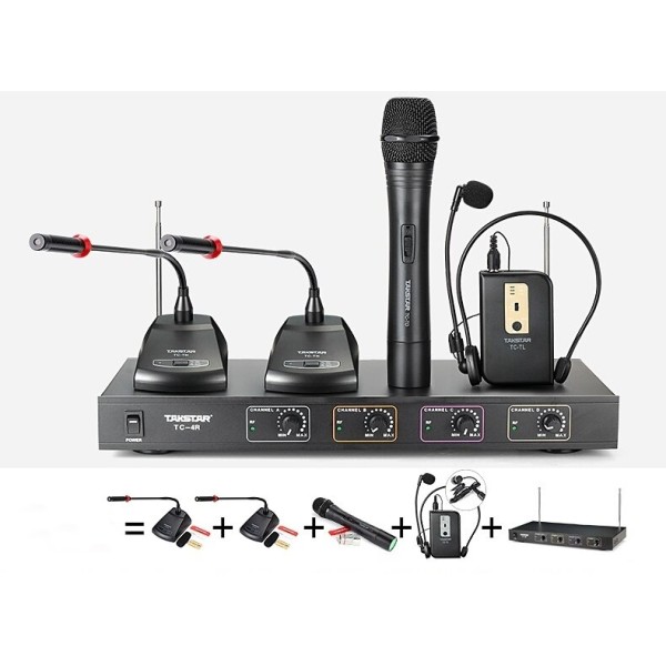 Приймач радіосистеми Takstar TC4R Приймач радіосистеми Takstar TC4R