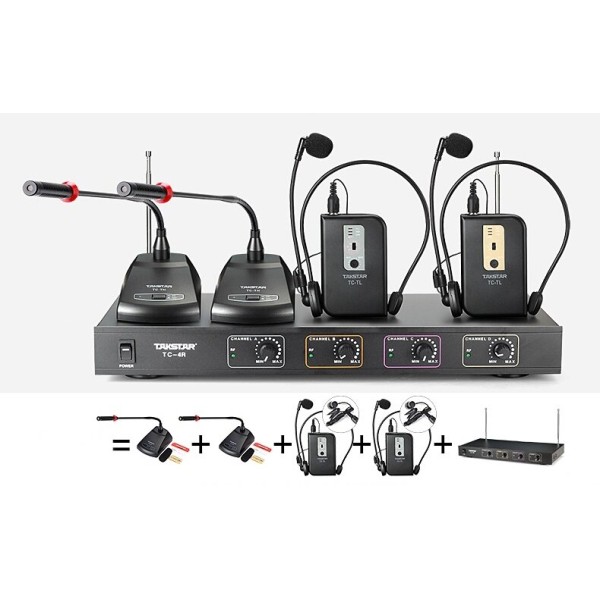 Приймач радіосистеми Takstar TC4R Приймач радіосистеми Takstar TC4R