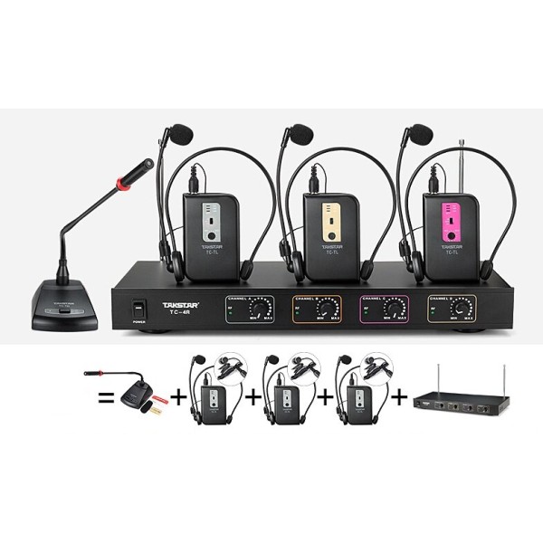 Приймач радіосистеми Takstar TC4R Приймач радіосистеми Takstar TC4R
