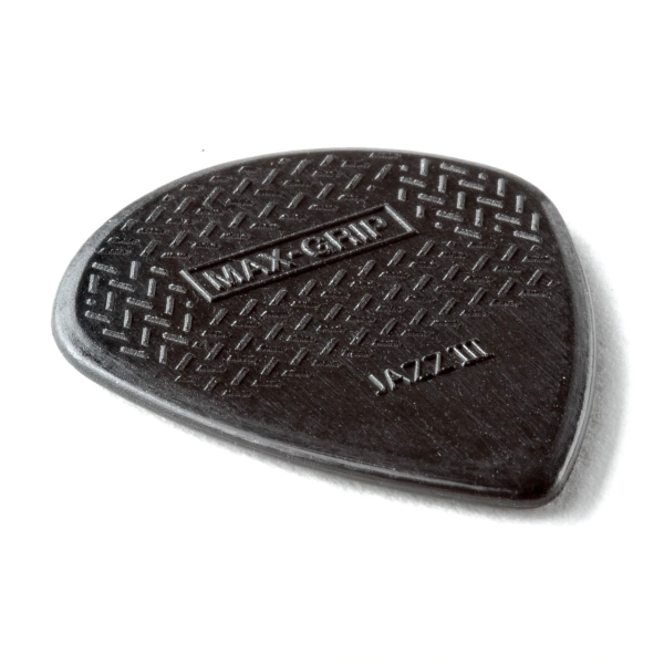 Медіатор DUNLOP 471P3S MAX GRIP JAZZ III BLACK STIFFO PLAYERS PACK
