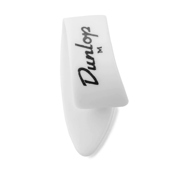 Медіатор DUNLOP 9002R WHITE PLASTIC THUMBPICK MEDIUM (12шт)