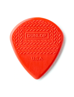Медиатор DUNLOP 471P3N MAX GRIP JAZZ III RED NYLON PLAYERS PACK