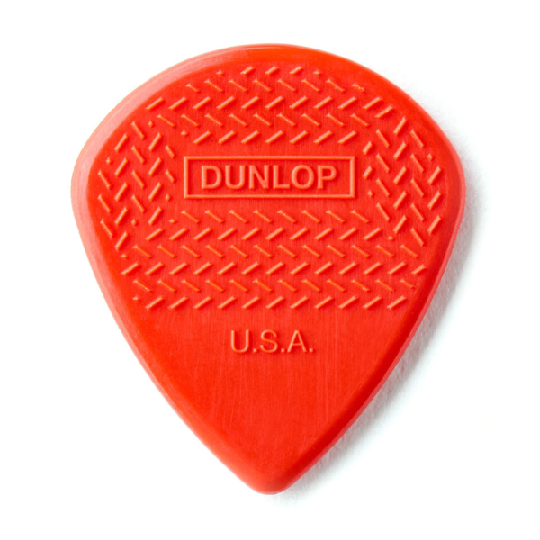 Медіатор DUNLOP 471P3N MAX GRIP JAZZ III RED NYLON PLAYERS PACK