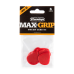 Медіатор DUNLOP 471P3N MAX GRIP JAZZ III RED NYLON PLAYERS PACK