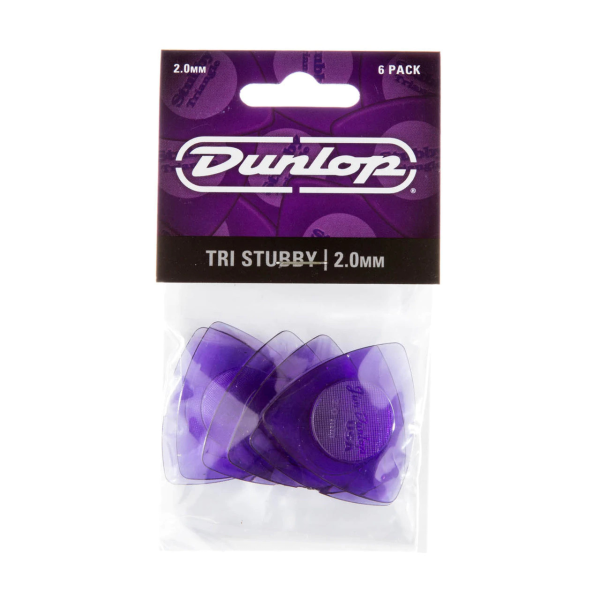Медіатор DUNLOP 473P2.0 TRI STUBBY PLAYERS PACK 2.0