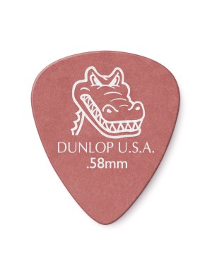 Медиатор DUNLOP 417P.58 GATOR GRIP STANDARD PLAYERS PACK 0.58
