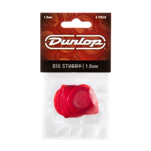 Медіатор DUNLOP 475P1.0 BIG STUBBY PLAYERS PACK 1.0