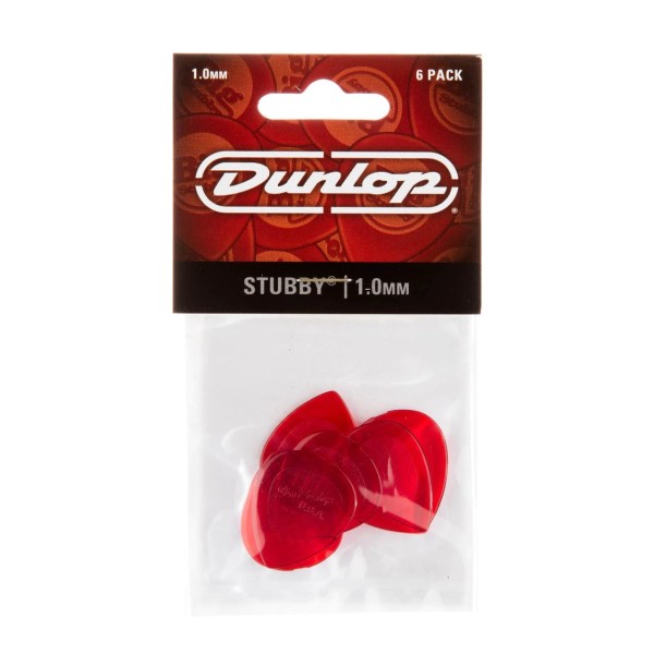 Медіатор DUNLOP 474P1.0 STUBBY JAZZ PLAYERS PACK 1.0