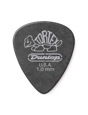 Медиатор DUNLOP 488P1.0 TORTEX PITCH BLACK PLAYERS PACK 1.0