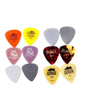 Медіатори DUNLOP GUITAR PICK LT/MD VARIETY PACK