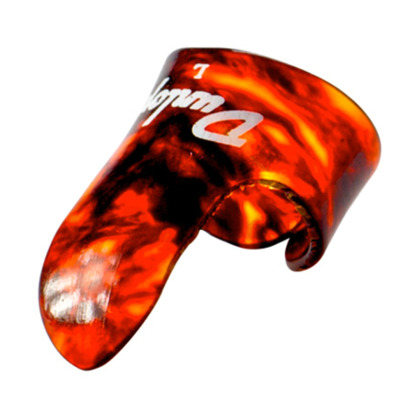 Медіатор DUNLOP 9020R SHELL PLASTIC FINGERPICK LARGE (12шт)