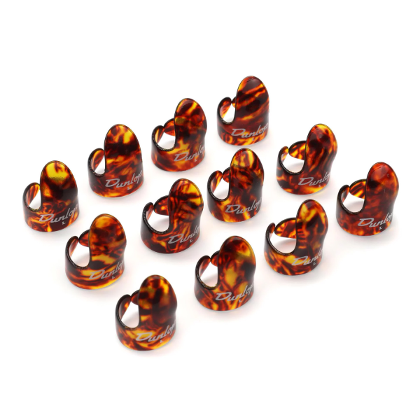 Медіатор DUNLOP 9020R SHELL PLASTIC FINGERPICK LARGE (12шт)