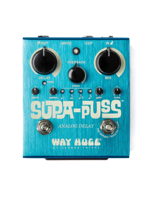 Педаль WAY HUGE SUPA-PUSS ANALOG DELAY – Аналоговое дело