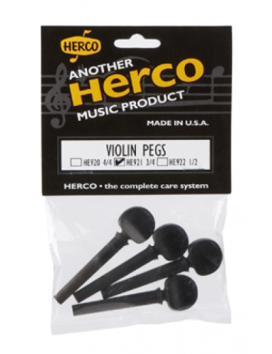Набір кілочків для скрипки DUNLOP HE921 VIOLIN PEG 3/4