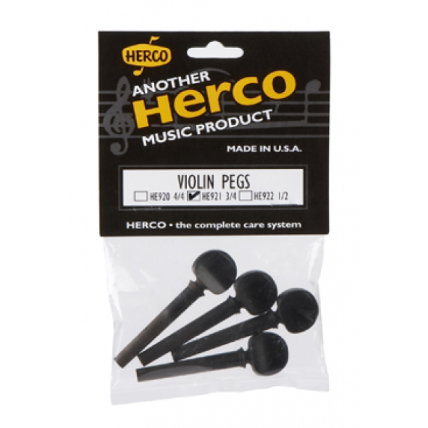 Набір кілочків для скрипки DUNLOP HE921 VIOLIN PEG 3/4