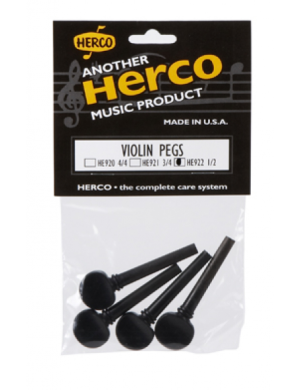 Набір кілочків для скрипки DUNLOP HE922 VIOLIN PEG 1/2