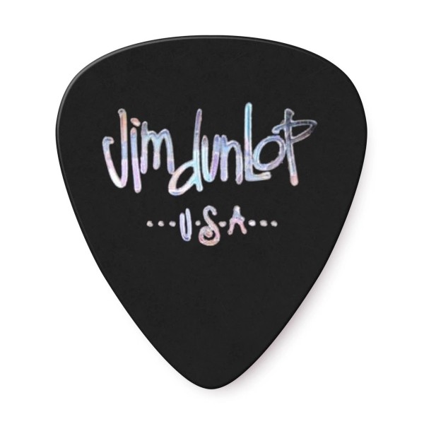 Медіатор DUNLOP 483P03XH GENUINE CELLULOID BLACK CLASSIC EXTRA HEAVY