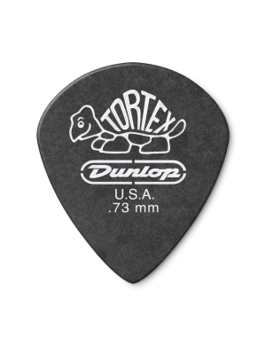 Медиатор DUNLOP 482P.73 TORTEX PITCH BLACK JAZZ PLAYERS PACK 0.73