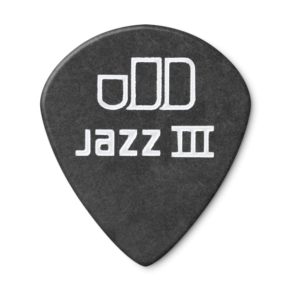 Медіатор DUNLOP 482P1.0 TORTEX PITCH BLACK JAZZ PLAYERS PACK 1.0