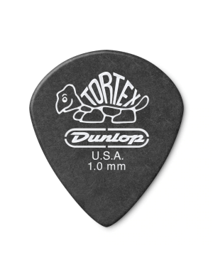 Медиатор DUNLOP 482P1.0 TORTEX PITCH BLACK JAZZ PLAYERS PACK 1.0