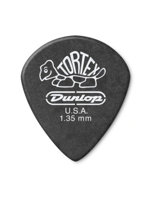 Медиатор DUNLOP 482P1.35 TORTEX PITCH BLACK JAZZ PLAYERS PACK 1.35