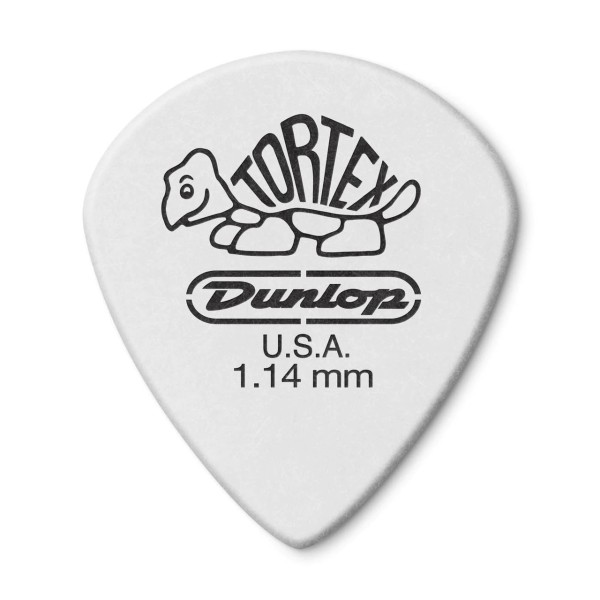 Медіатори DUNLOP Tortex White Jazz III Pick 1.14mm