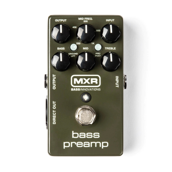 Педаль ефектів DUNLOP M81 MXR BASS PREAMP