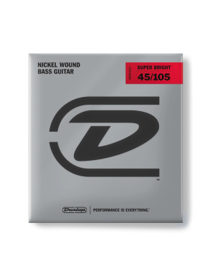 Струны для бас-гитары DUNLOP DBSBN45105 SUPER BRIGHT NICKEL 45-105