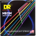 Струни для акустичної гітари DR Strings NEON Multi-Color Acoustic – Custom Light (11-50)