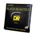 Струни для акустичної гітари DR STRINGS BLACK BEAUTIES ACOUSTIC - MEDIUM (13-56)