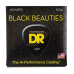 Струни для акустичної гітари DR STRINGS BLACK BEAUTIES ACOUSTIC - LIGHT (12-54)