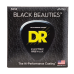 Струни для бас-гітари DR STRINGS BLACK BEAUTIES BASS 5-STRING - MEDIUM (45-130)